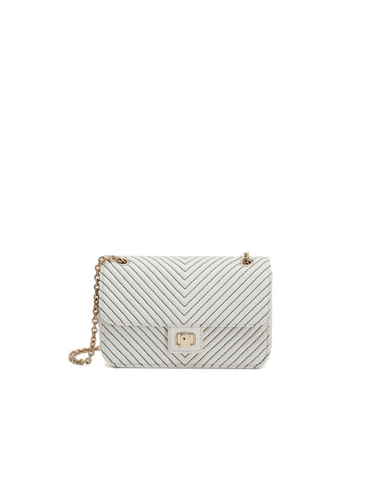 Furla White Party Crossbody Bag