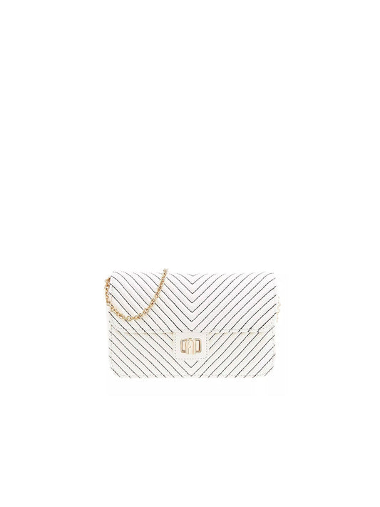 Furla White & Gold Crossbody Bag