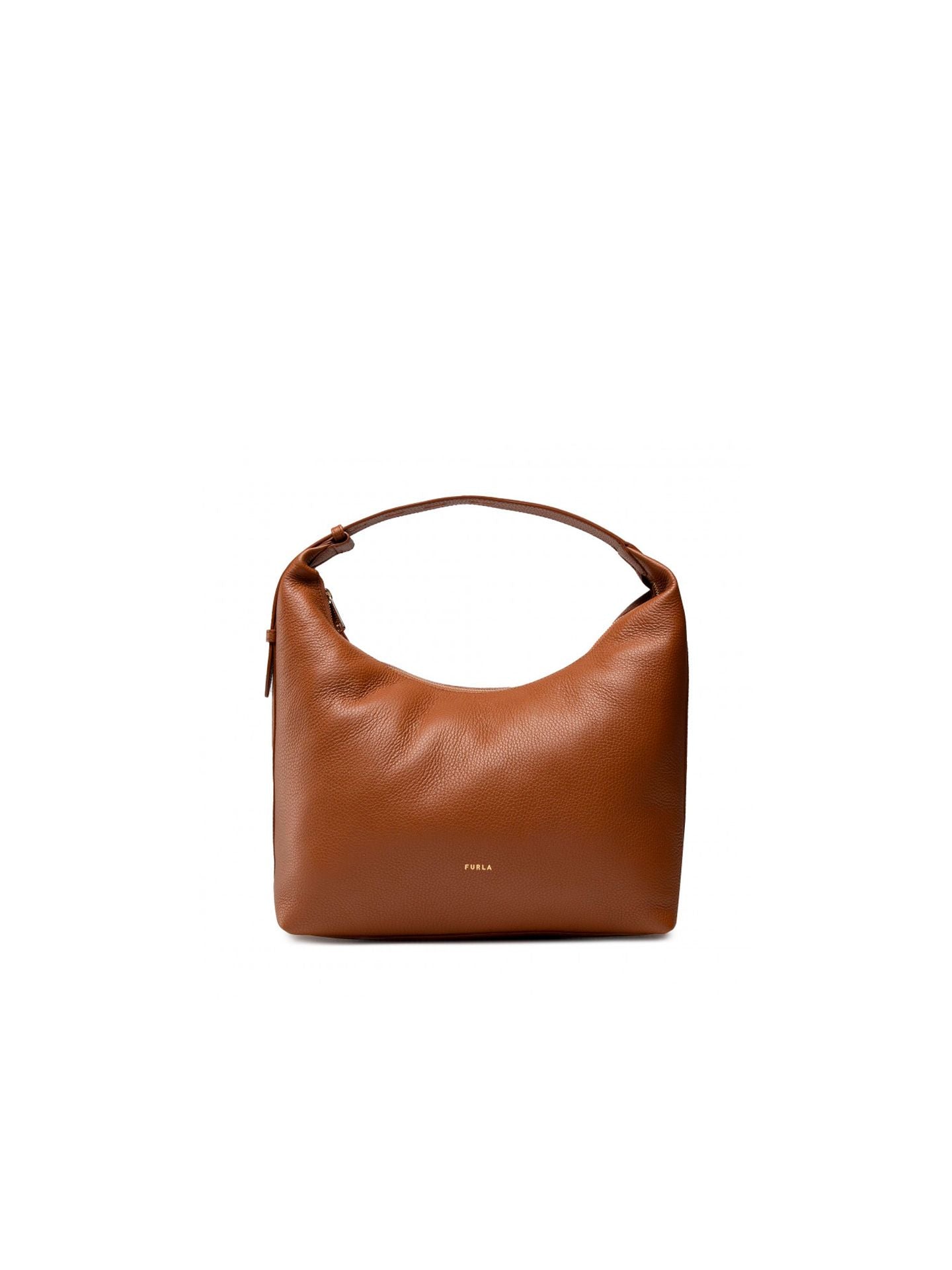 Furla Brown/Red Hobo Bag